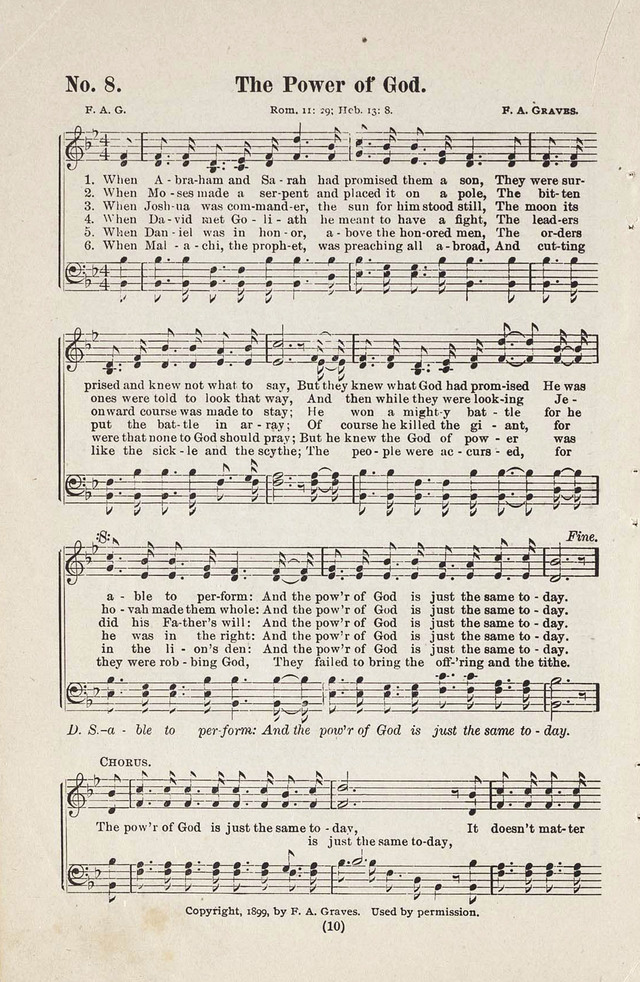 The Joy Bells of Canaan or Burning Bush Songs No. 2 page 8