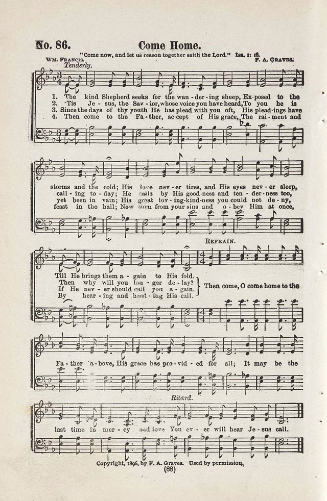 The Joy Bells of Canaan or Burning Bush Songs No. 2 page 86
