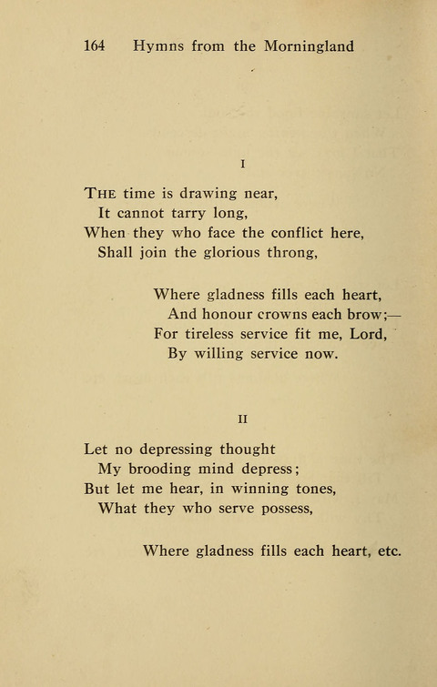 Hymns from the Morningland page 163