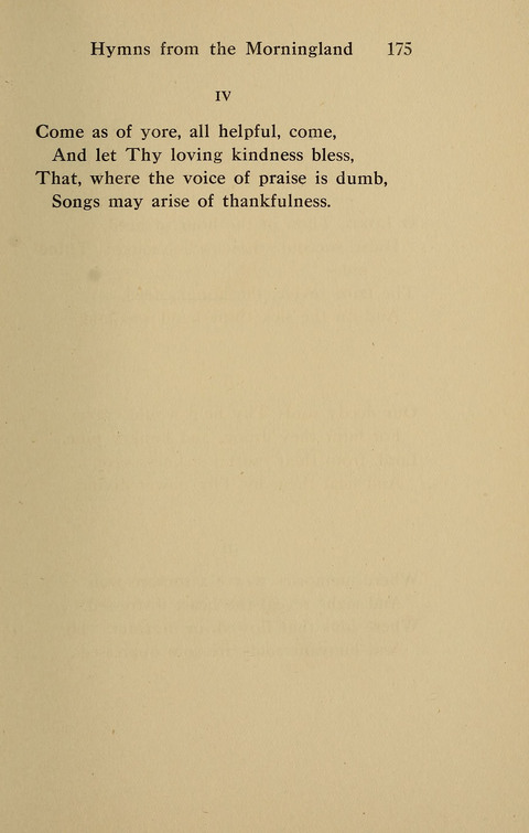 Hymns from the Morningland page 174