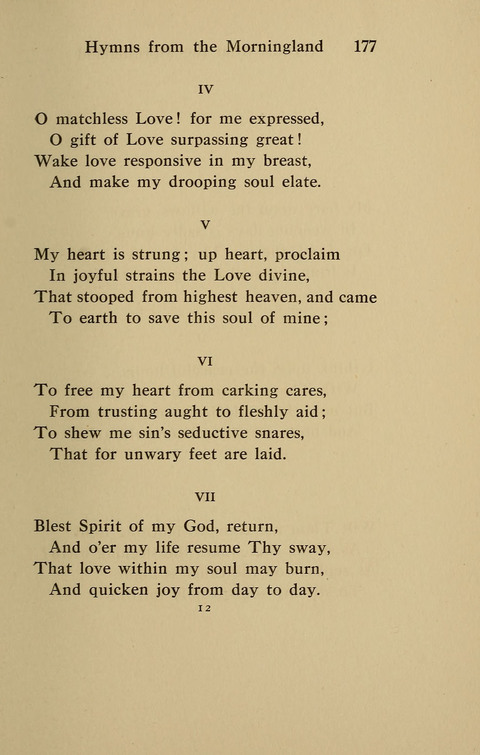 Hymns from the Morningland page 176