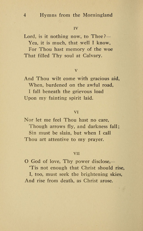 Hymns from the Morningland page 3