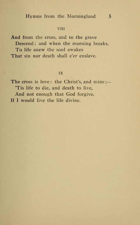Hymns from the Morningland page 4