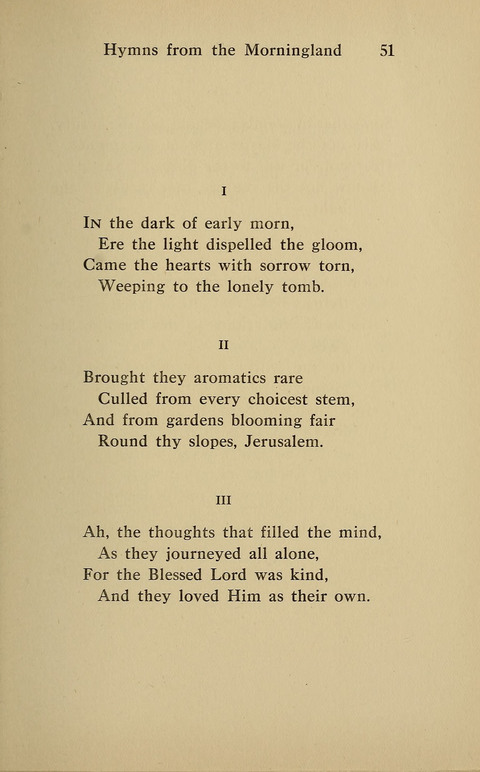 Hymns from the Morningland page 50