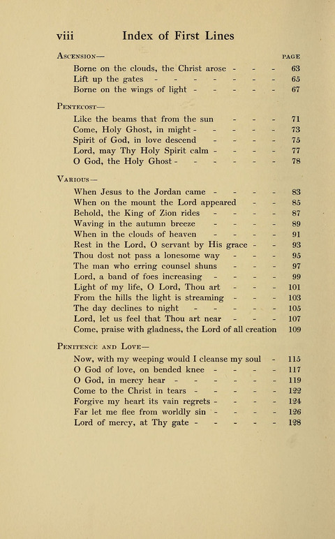 Hymns from the Morningland page xii