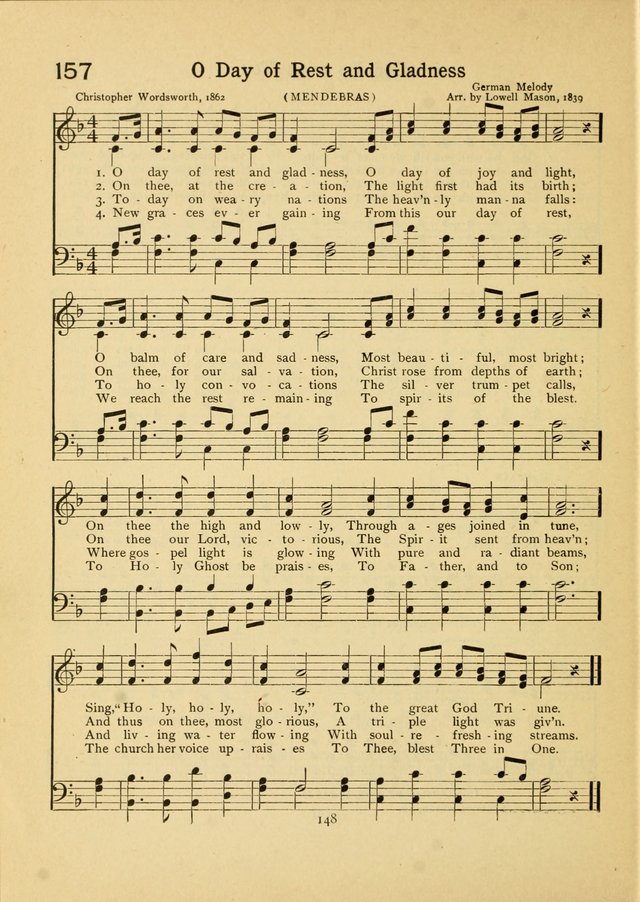 Junior Carols: a collection of sacred songs for Junior Societies, Sunday Schools, the Home Circle page 148
