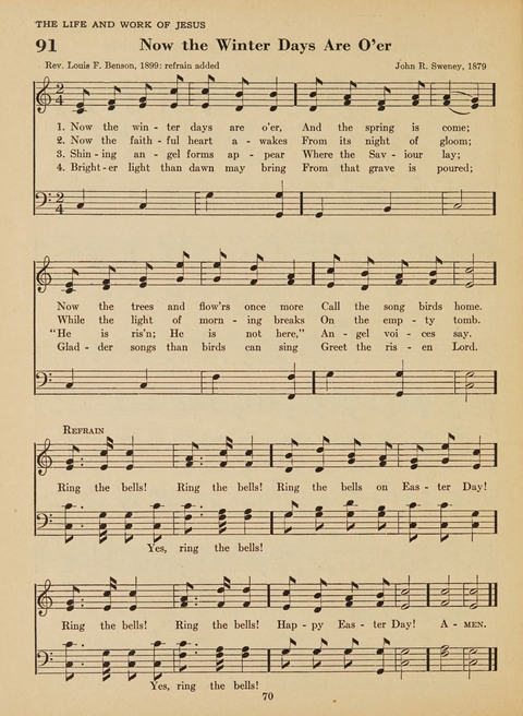 Junior Church School Hymnal: for use in the junior section of the church school, in the home, and in junior congragations (Teacher