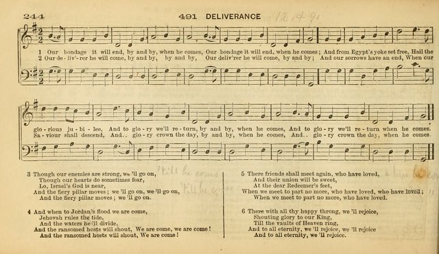 The Jubilee Harp: a choice selection of psalmody, ancient and modern, designed for use in public and social worship page 249