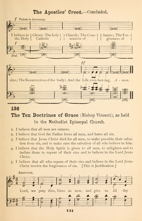 The Junior Hymnal page 131