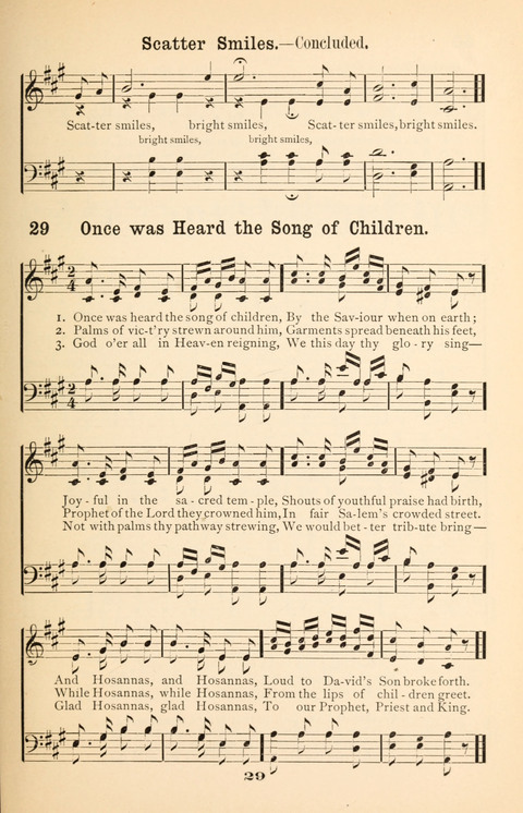 The Junior Hymnal page 29
