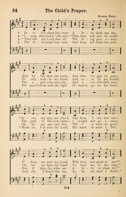 The Junior Hymnal page 54