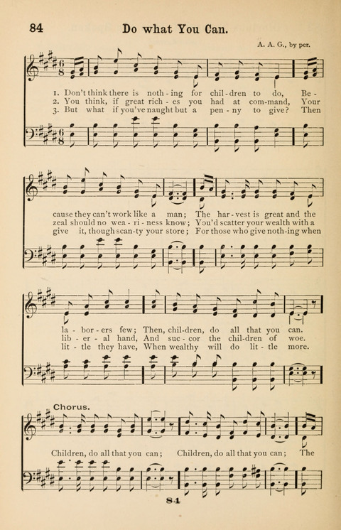 The Junior Hymnal page 84