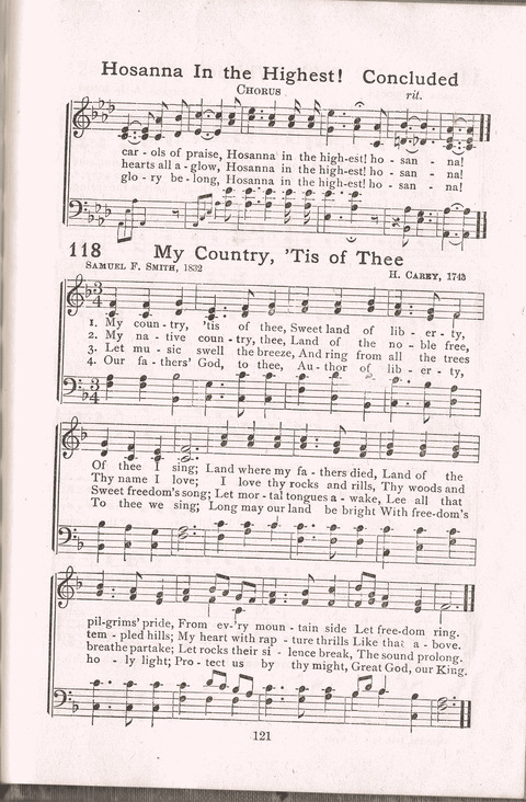 Junior Hymns page 119