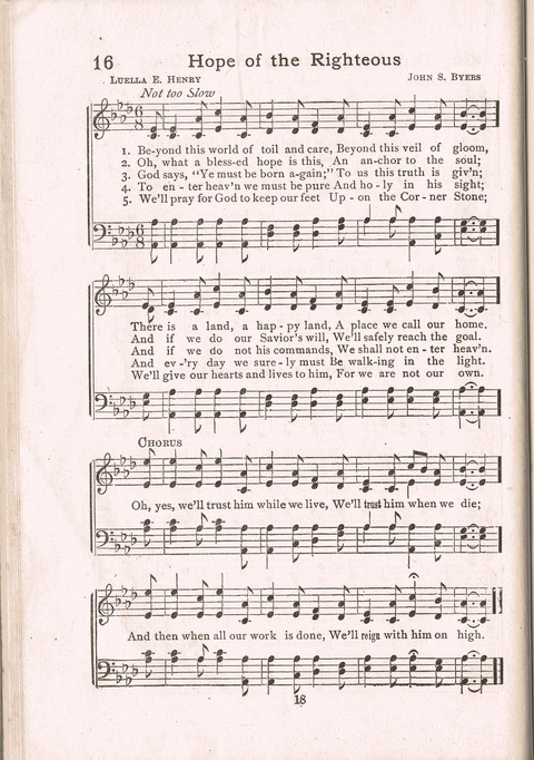 Junior Hymns page 16