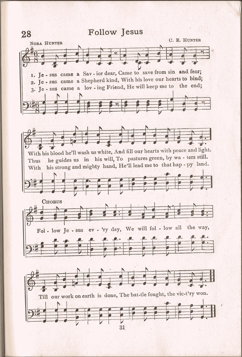 Junior Hymns page 29