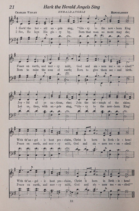 The Junior Hymnal page 18