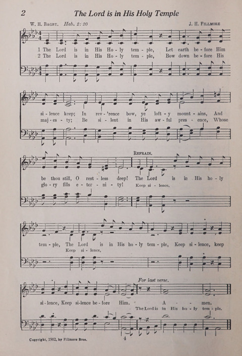 The Junior Hymnal page 4