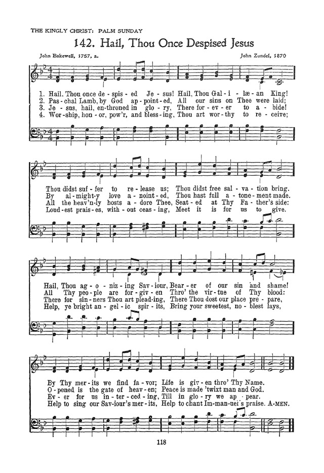The Junior Hymnal, Containing Sunday School and Luther League Liturgy and Hymns for the Sunday School page 118