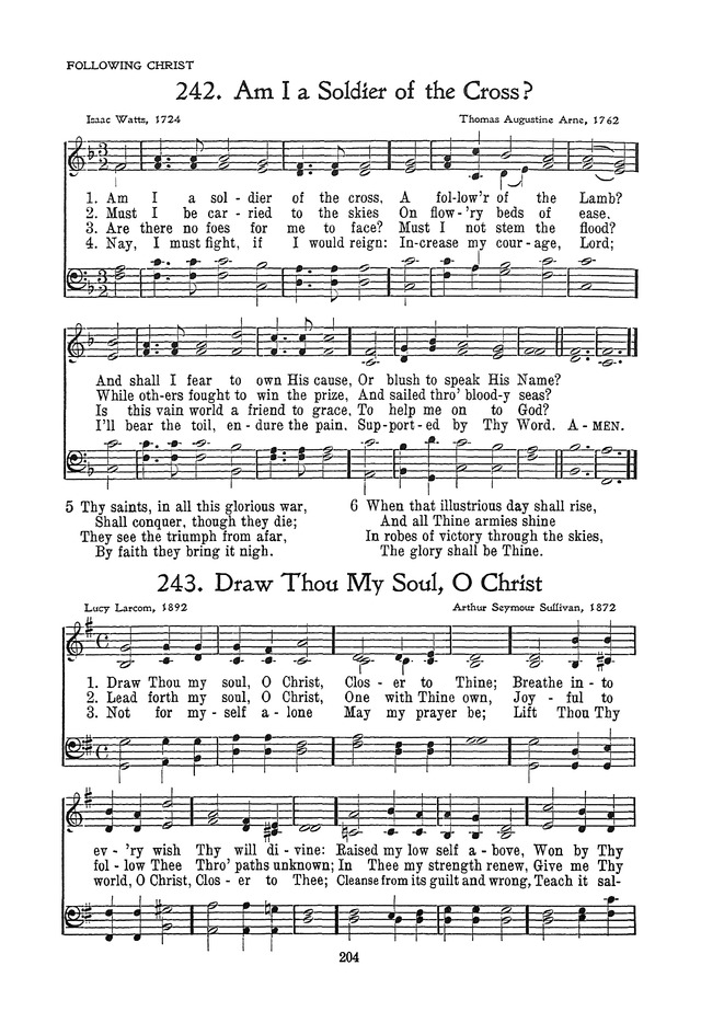 The Junior Hymnal, Containing Sunday School and Luther League Liturgy and Hymns for the Sunday School page 204