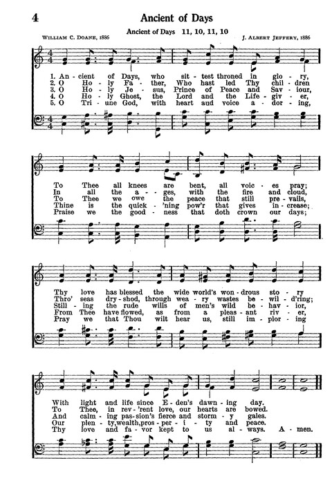Junior Hymns and Songs: for use in Church School, Sunday Session, Week Day Session, Vacation Session, Junior Societies (Judson Ed.) page 6