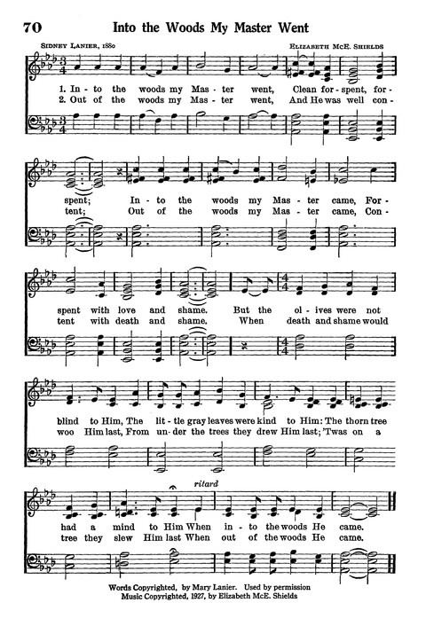 Junior Hymns and Songs: for use in Church School, Sunday Session, Week Day Session, Vacation Session, Junior Societies (Judson Ed.) page 68
