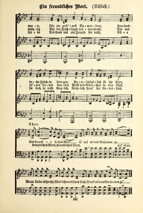 Jubel-Klänge: eine Sammlung geistlicher Lieder für Sonntagschulen und Jugendvereine page 151