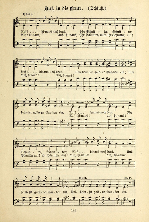 Jubel-Klänge: eine Sammlung geistlicher Lieder für Sonntagschulen und Jugendvereine page 191