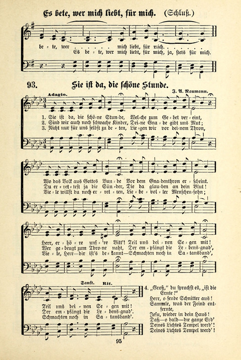 Jubel-Klänge: eine Sammlung geistlicher Lieder für Sonntagschulen und Jugendvereine page 95