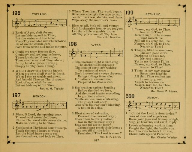 Joyful Lays: a new collection of songs, prepared and adapted for the Sunday School page 192