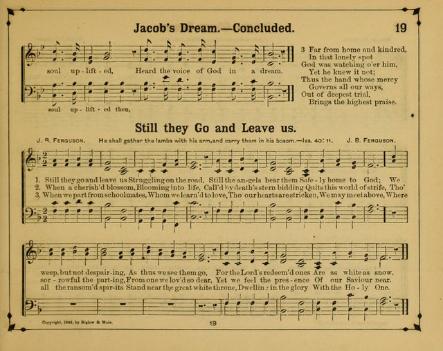 Joyful Lays: a new collection of songs, prepared and adapted for the Sunday School page 24