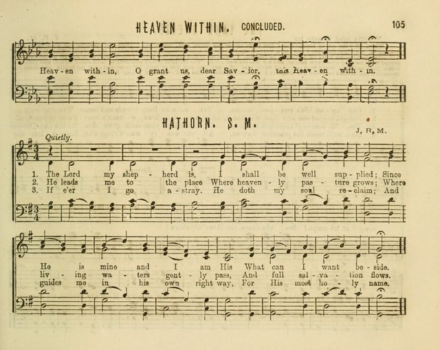 Joyful Songs: a choice collection of new Sunday School music page 105