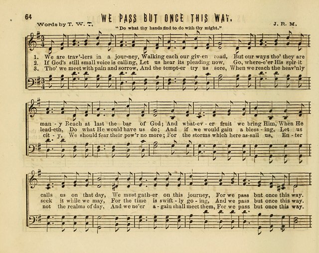 Joyful Songs: a choice collection of new Sunday School music page 64