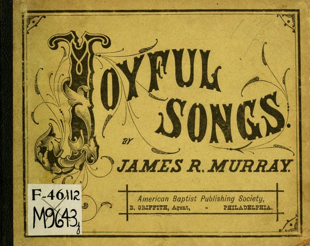 Joyful Songs: a choice collection of new Sunday School music page i