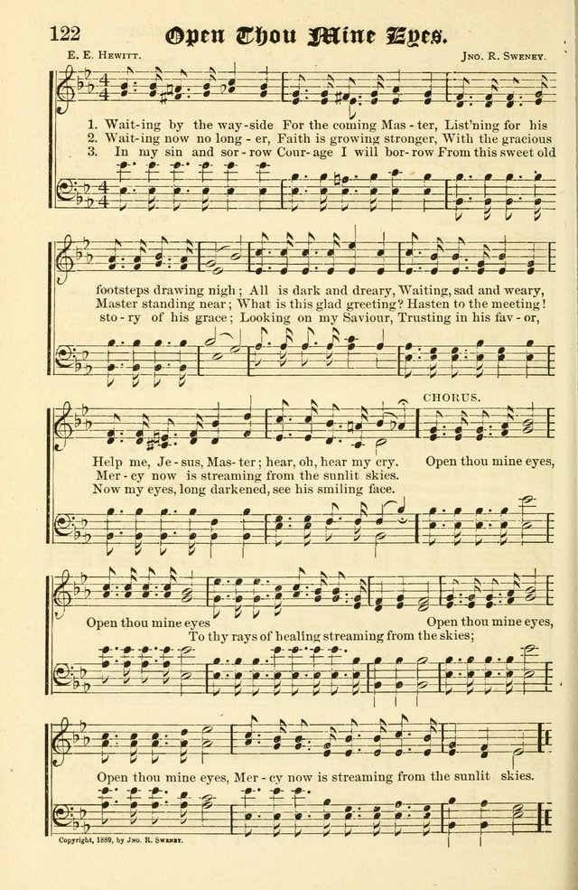 Joyful Sound: a collection of new hymns and music with familiar selections page 122