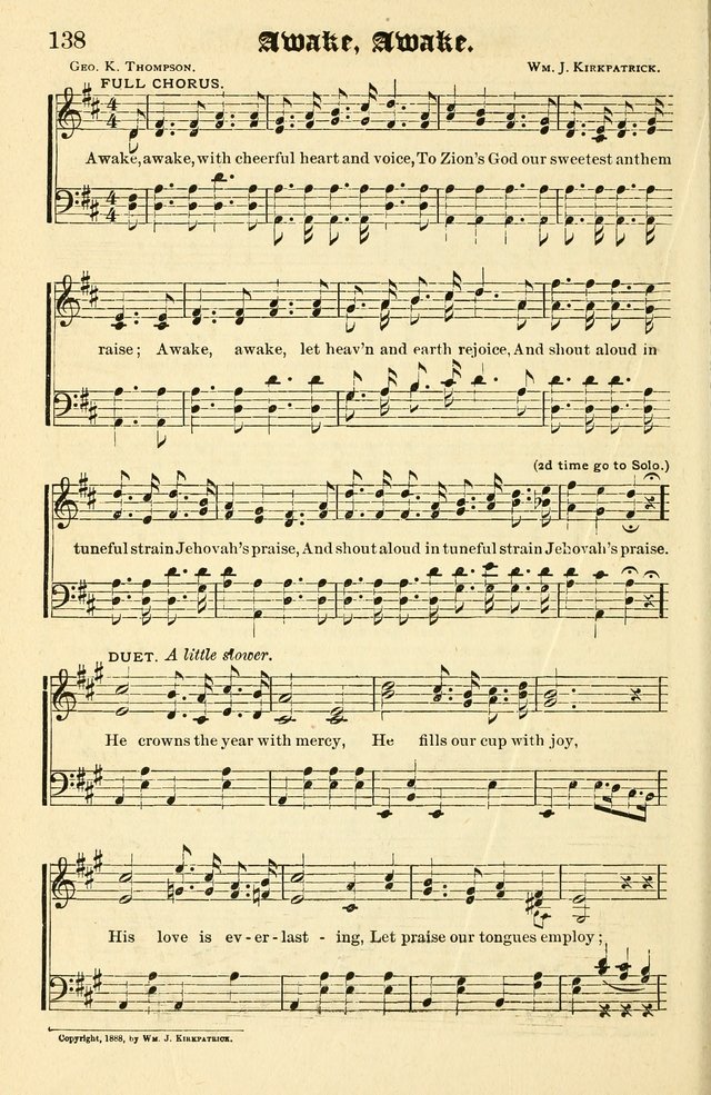Joyful Sound: a collection of new hymns and music with familiar selections page 140