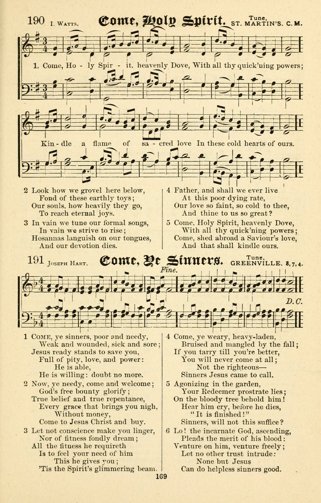 Joyful Sound: a collection of new hymns and music with familiar selections page 171