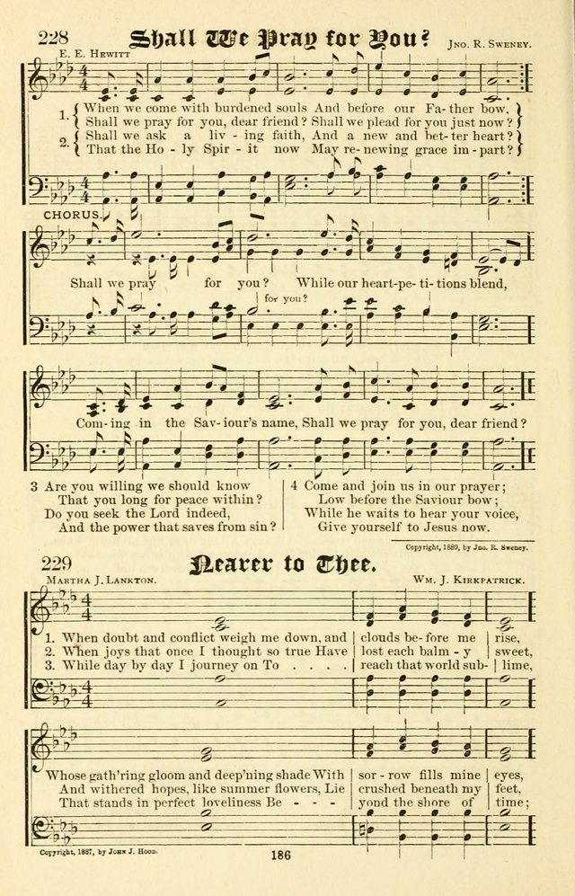 Joyful Sound: a collection of new hymns and music with familiar selections page 188