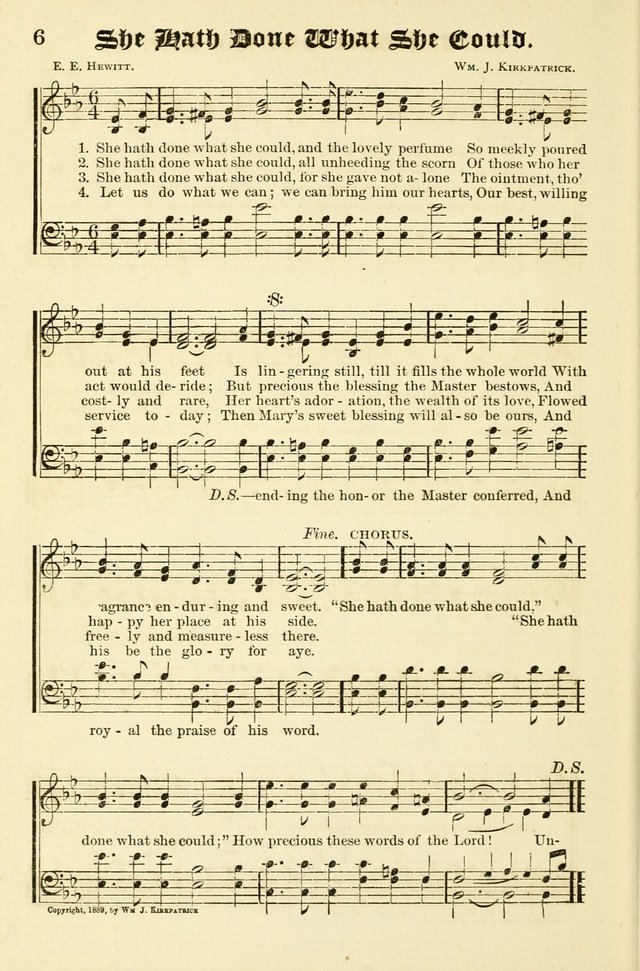 Joyful Sound: a collection of new hymns and music with familiar selections page 6