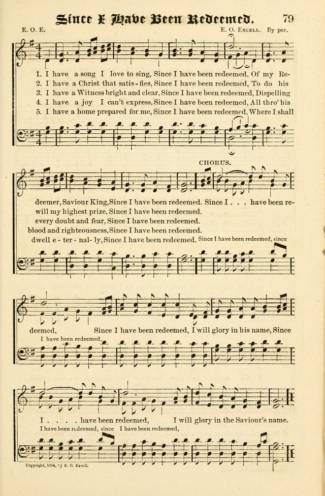 Joyful Sound: a collection of new hymns and music with familiar selections page 79