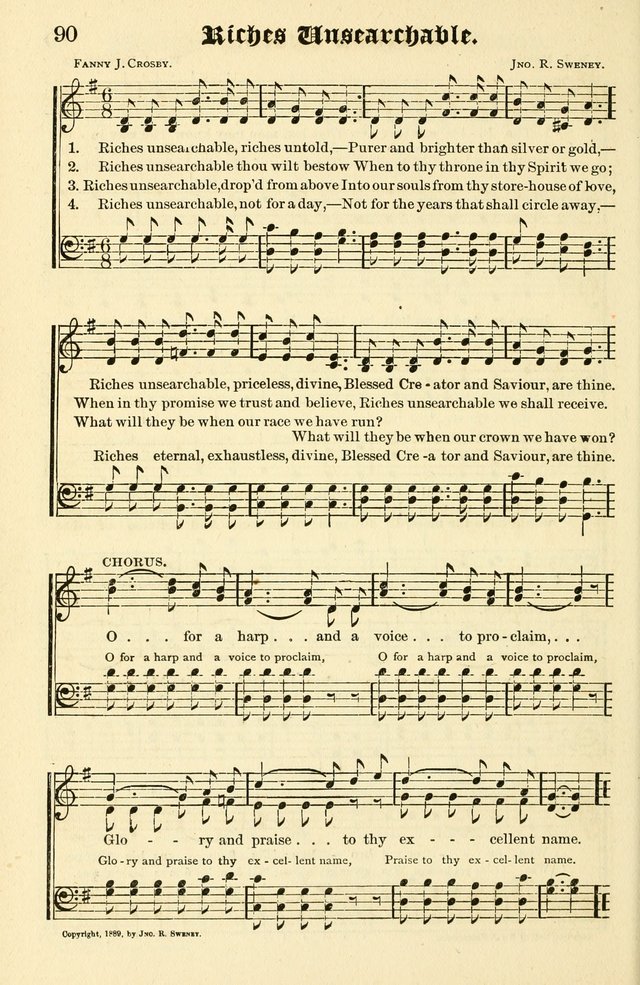 Joyful Sound: a collection of new hymns and music with familiar selections page 90