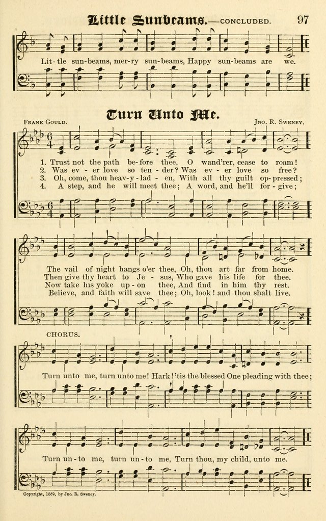 Joyful Sound: a collection of new hymns and music with familiar selections page 97