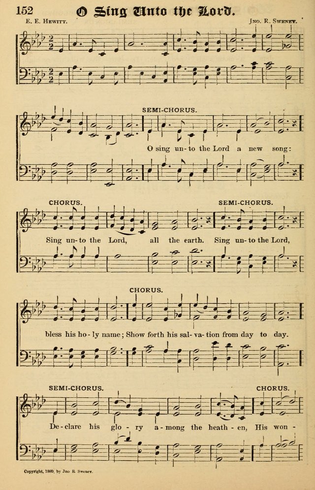 Junior Songs: a collection of sacred hymns and songs; for use in meetings of junior societies, Sunday Schools, etc. page 150