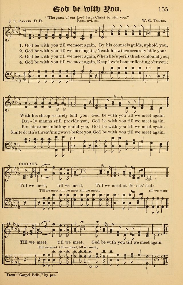 Junior Songs: a collection of sacred hymns and songs; for use in meetings of junior societies, Sunday Schools, etc. page 153