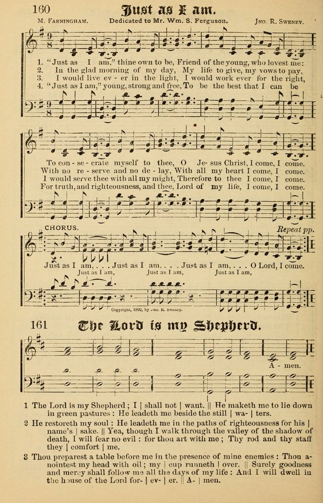 Junior Songs: a collection of sacred hymns and songs; for use in meetings of junior societies, Sunday Schools, etc. page 158