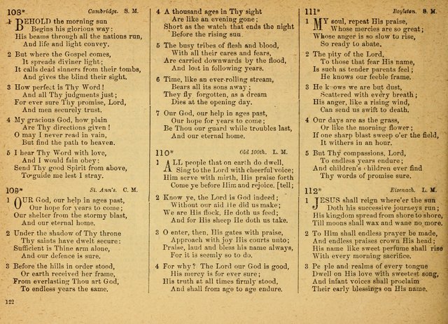 The Jewel: a selection of hymns and tunes for the Sabbath school, designed as a supplement to "The Gem" page 122