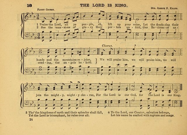 The Jewel: a selection of hymns and tunes for the Sabbath school, designed as a supplement to "The Gem" page 24