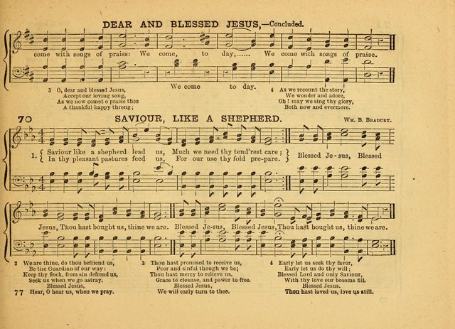 The Jewel: a selection of hymns and tunes for the Sabbath school, designed as a supplement to "The Gem" page 77