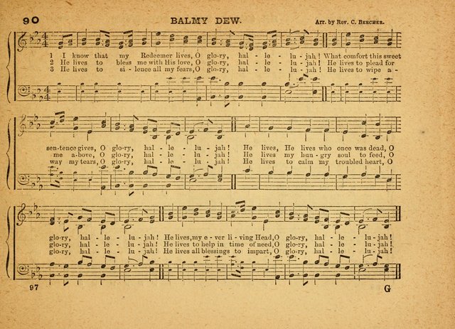 The Jewel: a selection of hymns and tunes for the Sabbath school, designed as a supplement to "The Gem" page 97
