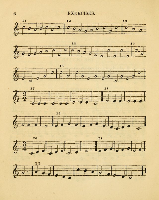 Juvenile Songs: religious, moral and sentimental, with brief exercises, adapted to the purposes of primary instruction page 6