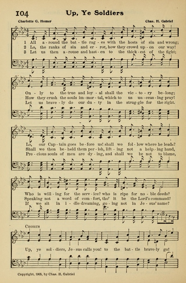 Jubilant Voices for Sunday Schools and Devotional Meetings page 107
